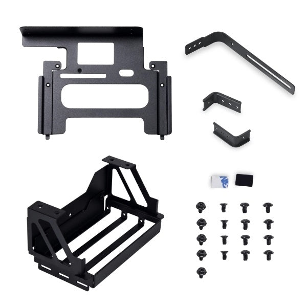 Lian Li o11de-9x GPU upright kit for 40-series black all accessories