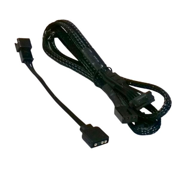Lian Li UNI Fan AL120v2 & AL140v2 Connector - Fan-to-Motherboard BLACK Gamertech.shop
