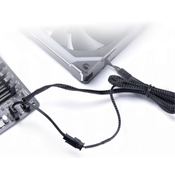 Lian Li UNI Fan SL120v2 & SL140v2 Connector - Fan-to-Motherboard BLACK Gamertech.shop