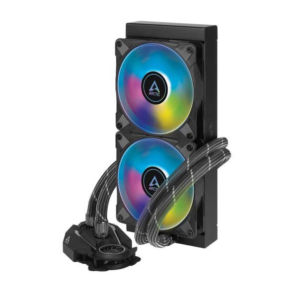 ARCTIC Liquid Freezer II 240 aRGB - BLACK - AIO CPU Liquid Cooler - Computer System Cooling Parts - Gamertech.shop