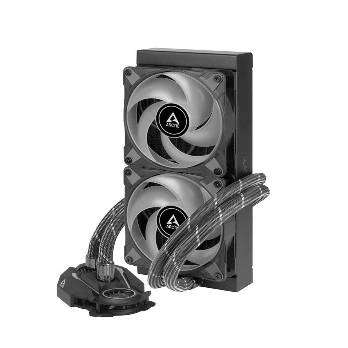 ARCTIC Liquid Freezer II 240 aRGB - BLACK - AIO CPU Liquid Cooler - Computer System Cooling Parts - Gamertech.shop