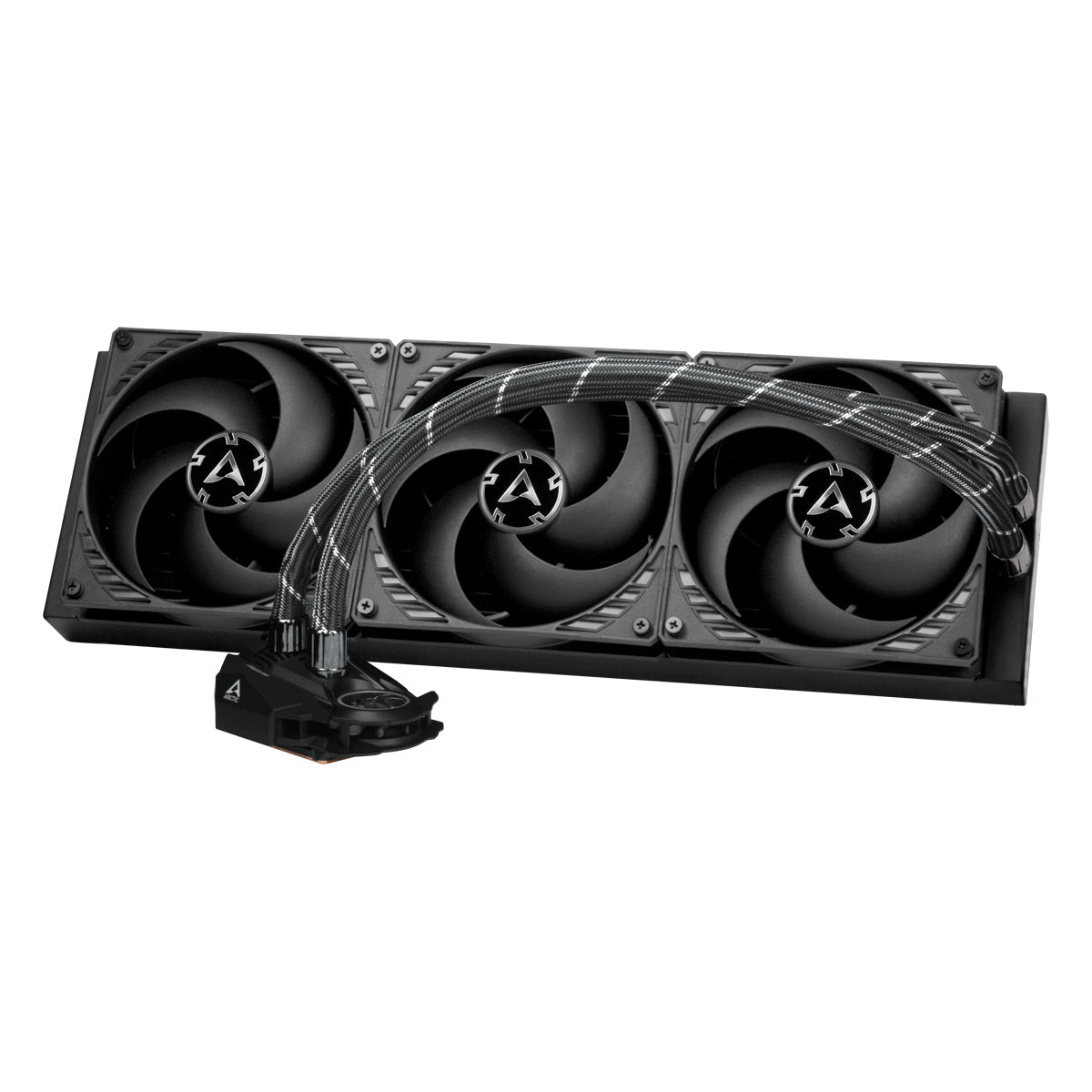 ARCTIC Liquid Freezer II 420 - BLACK - AIO CPU Liquid Cooler - Computer System Cooling Parts - Gamertech.shop