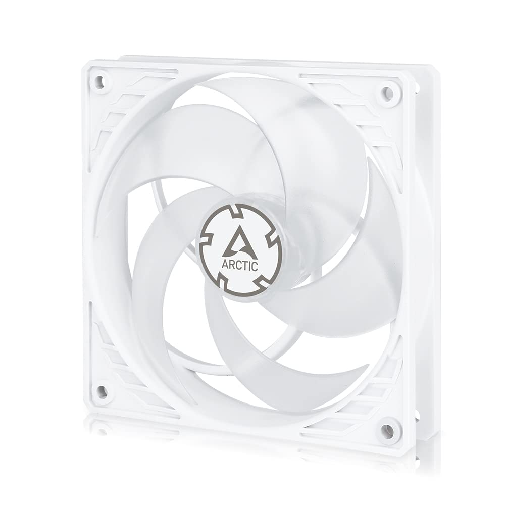 Arctic P12 PWM - WHITE / TRANSPARENT - 120mm Case Fan - Computer System Cooling Parts - Gamertech.shop