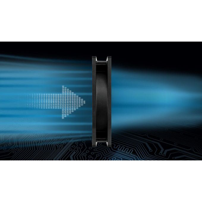 Arctic P12 SILENT - BLACK - Extra Quiet 120mm Case Fan - Computer System Cooling Parts - Gamertech.shop