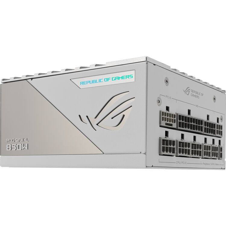 Asus ROG Loki 850 Watt Platinum White SFX-L Power Supply - Computer Power Supplies - Gamertech.shop