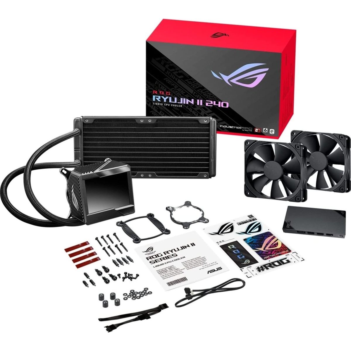 Asus ROG Ryujin II 240 AIO Liquid CPU Cooler w/ Noctua Fans - Computer System Cooling Parts - Gamertech.shop