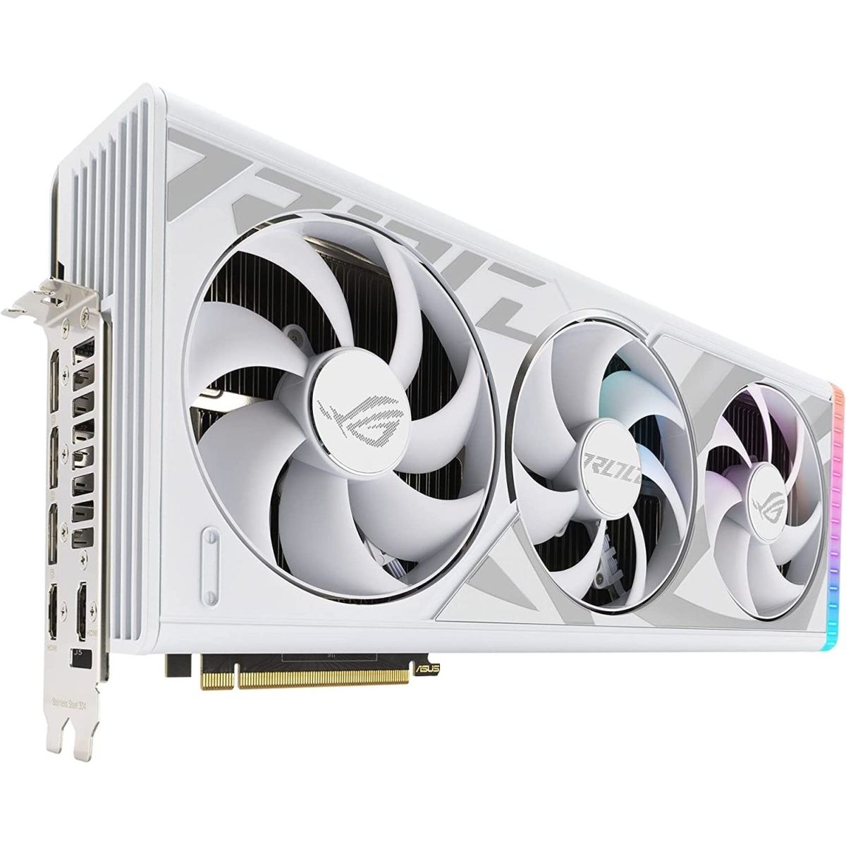 Asus ROG Strix GeForce RTX 4080 WHITE 16GB GDDR6X OC GPU –