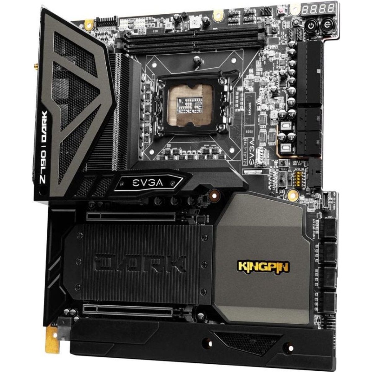 EVGA Z790 DARK K|NGP|N PCIe Gen5 EATX Intel LGA 1700 Motherboard (Kingpin Z790) - Motherboards - Gamertech.shop