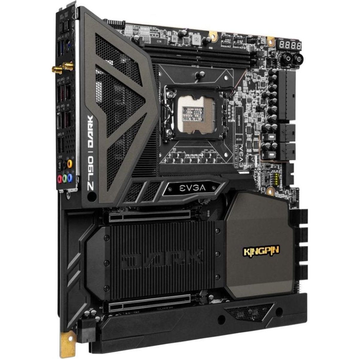 EVGA Z790 DARK K|NGP|N PCIe Gen5 EATX Intel LGA 1700 Motherboard (Kingpin Z790) - Motherboards - Gamertech.shop
