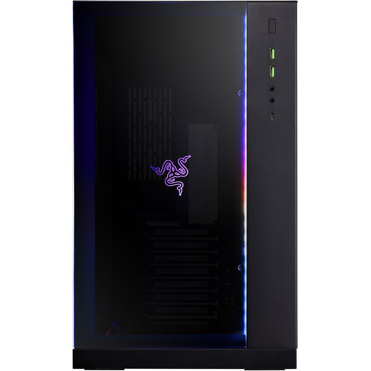 Lian Li o11 Dynamic Case - Razer Edition - BLACK - o11D - Desktop Computer & Server Cases - Gamertech.shop