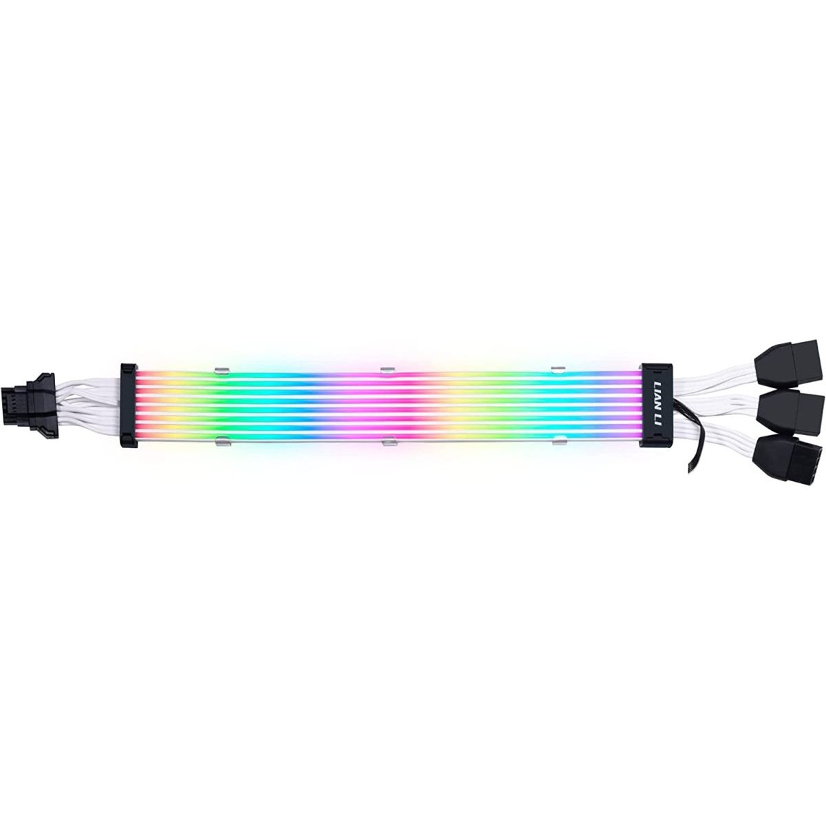 Lian Li Strimer Plus V2 12VHPWR to 3x8 Pin Cable (108 LED) ATX 2.0 PW168-8PV2 - Computer Accessories - Gamertech.shop