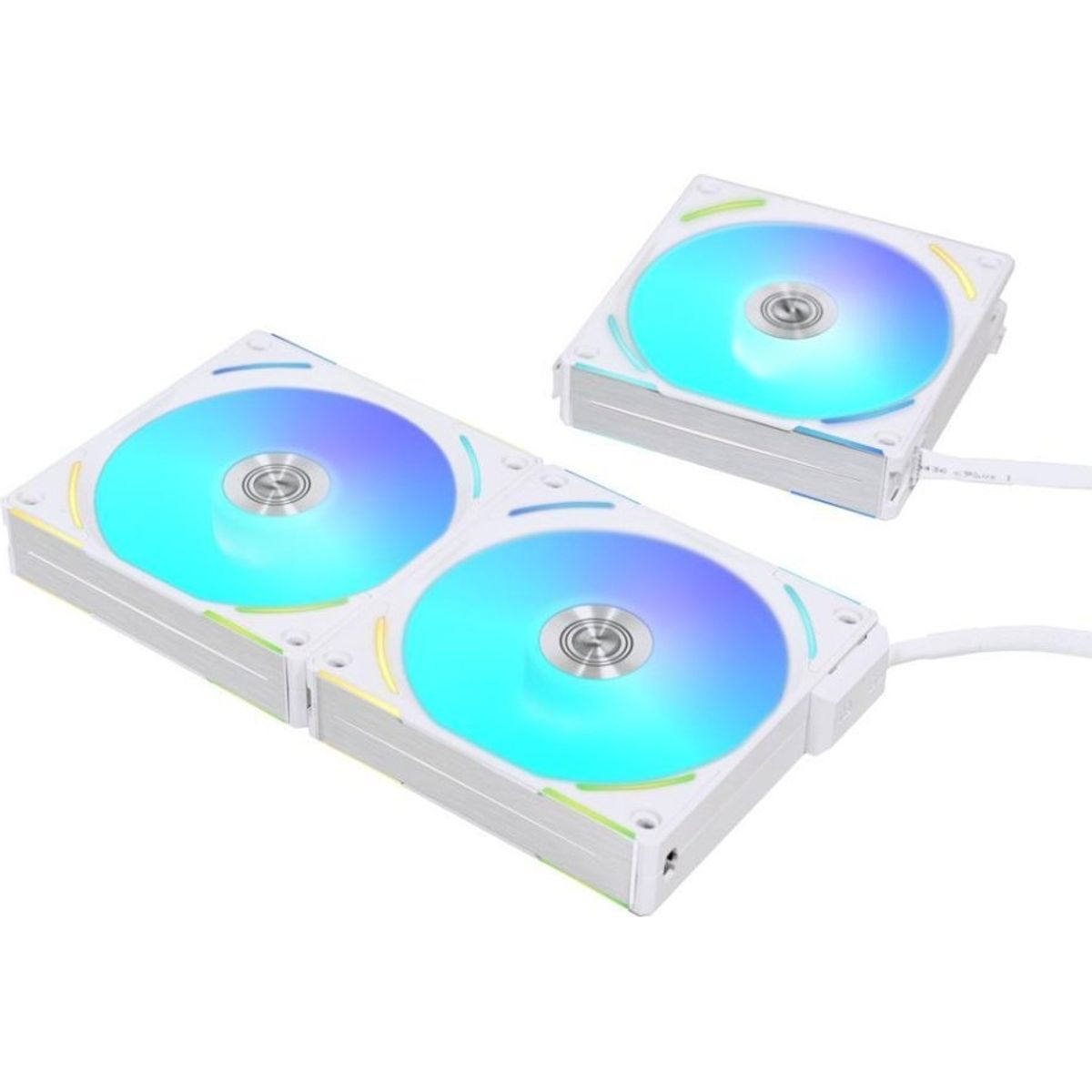 Lian Li UNI Fan AL120 v2 - WHITE - MULTIpack Bundles - Computer System Cooling Parts - Gamertech.shop