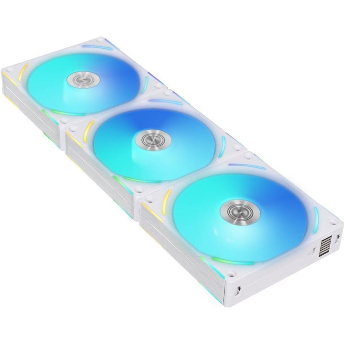 Lian Li UNI Fan AL120 v2 - WHITE - MULTIpack Bundles - Computer System Cooling Parts - Gamertech.shop