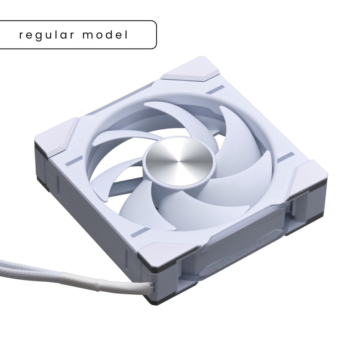 Phanteks D30 Fan - WHITE - 1-pack - D30-120 D-RGB - Computer System Cooling Parts - Gamertech.shop