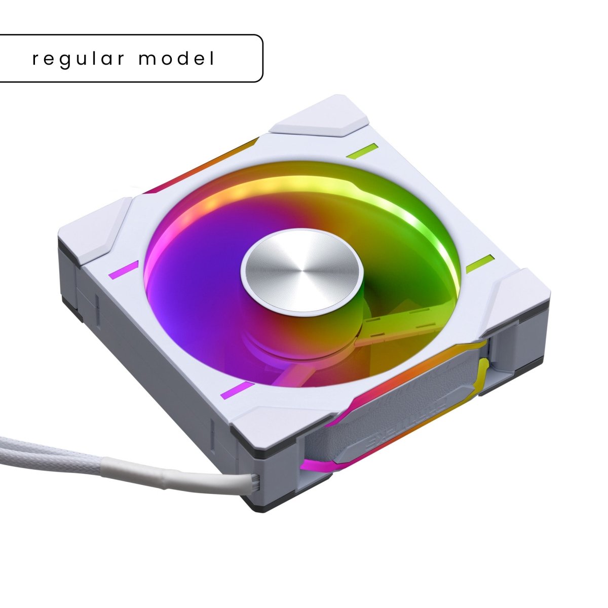 Phanteks D30 Fan - WHITE - 1-pack - D30-120 D-RGB - Computer System Cooling Parts - Gamertech.shop