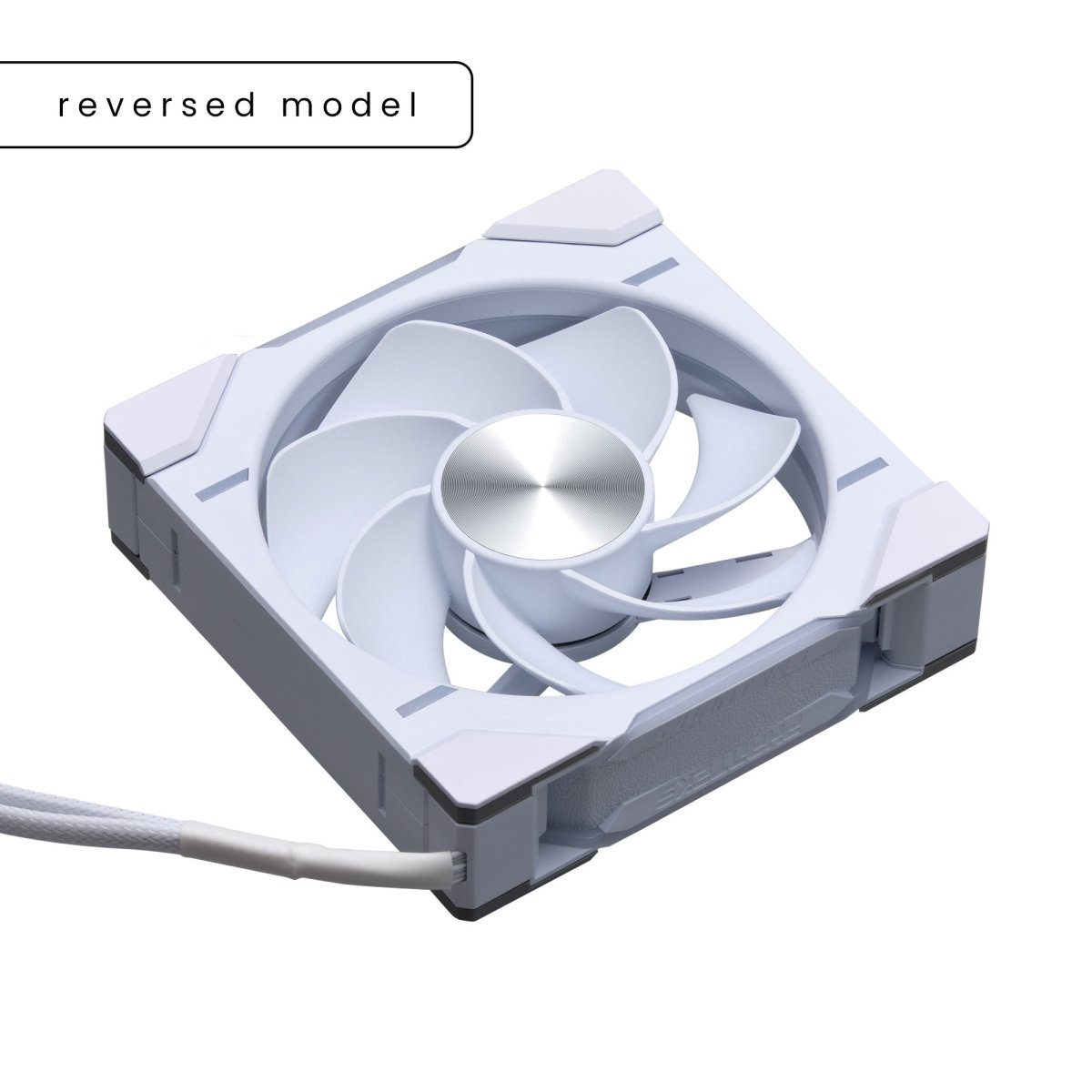 Phanteks D30 REVERSE Fan - WHITE - 3-pack - D30-120 D-RGB - Computer System Cooling Parts - Gamertech.shop