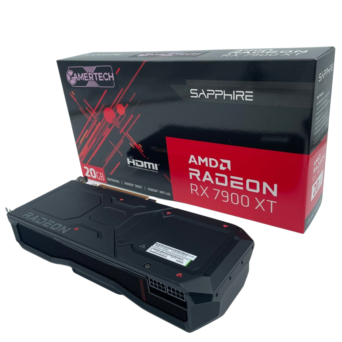 Sapphire AMD Radeon RX 7900 XT GPU Triple Fan 20GB - Video Cards & Adapters - Gamertech.shop
