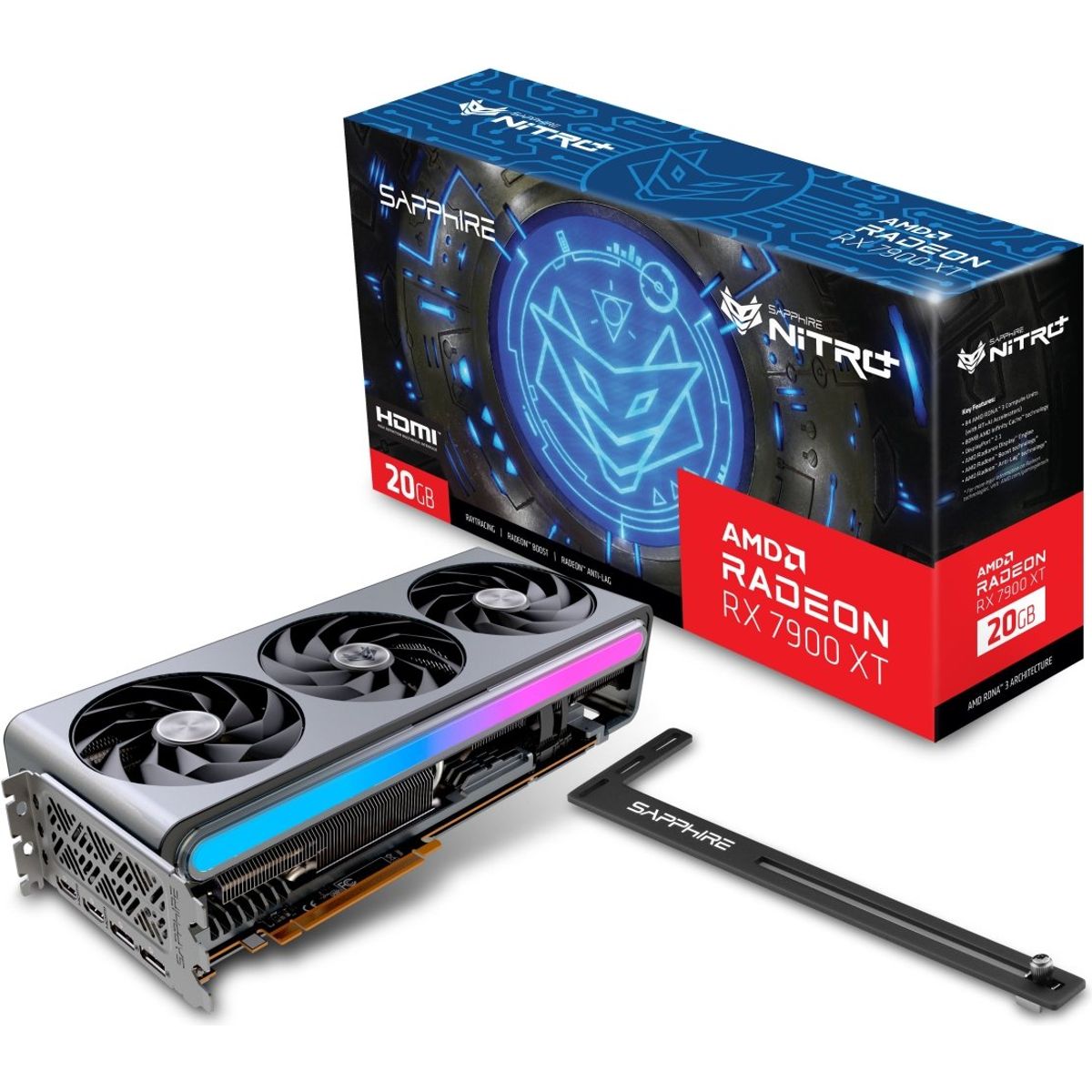 Sapphire NITRO+ RX 7900 XT 20GB GDDR6 PCI Express 4.0 x16 ATX Video Card - Video Cards & Adapters - Gamertech.shop