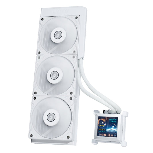 Lian Li Hydroshift LCD 360S - Performance WHITE - AIO CPU Cooler