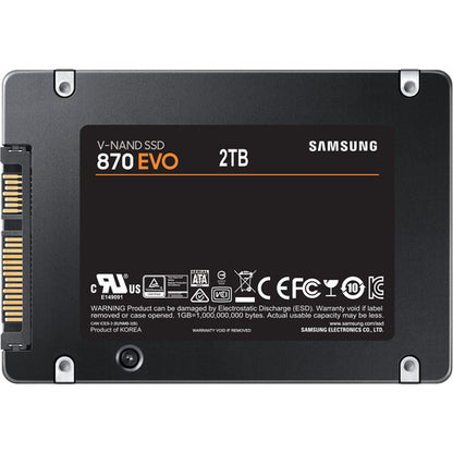 Samsung 870 EVO 2TB 2.5 inch SATA SSD