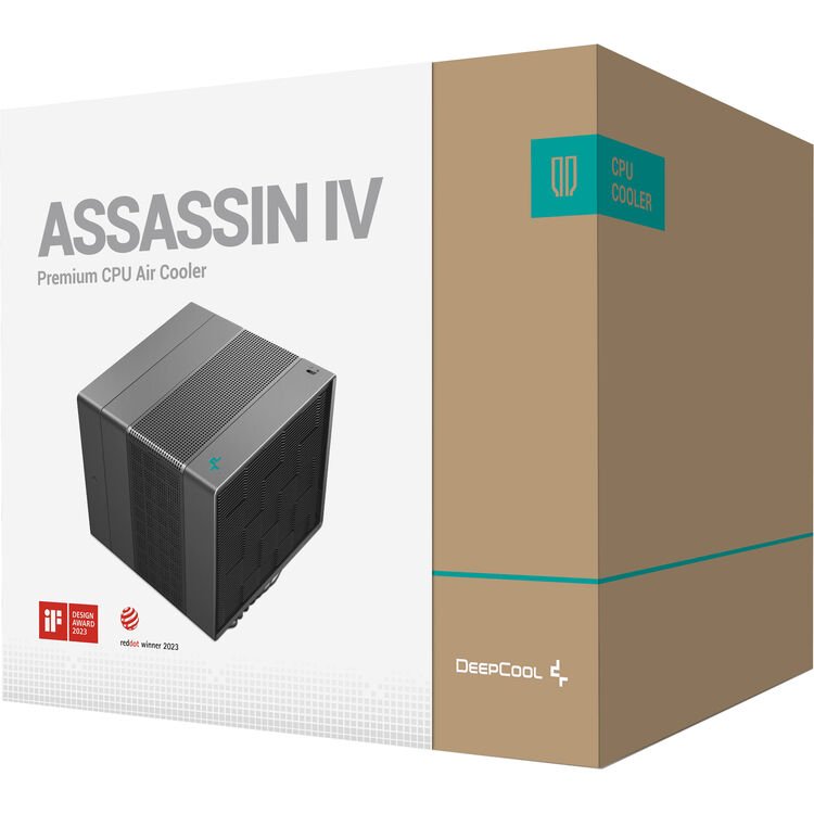 DeepCool Assassin IV Dual 140mm Air Cooler - Black Gamertech.shop