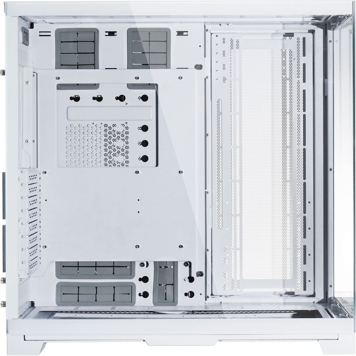  Lian Li O11 Dynamic XL ROG Certified (White) ATX Full Tower  Gaming Computer Case (O11D XL-W) : Electronics