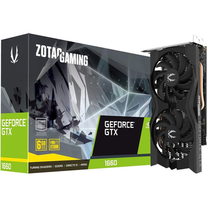 ZOTAC Nvidia GeForce GTX 1660 SUPER Twin Fan Black Gamertech.shop