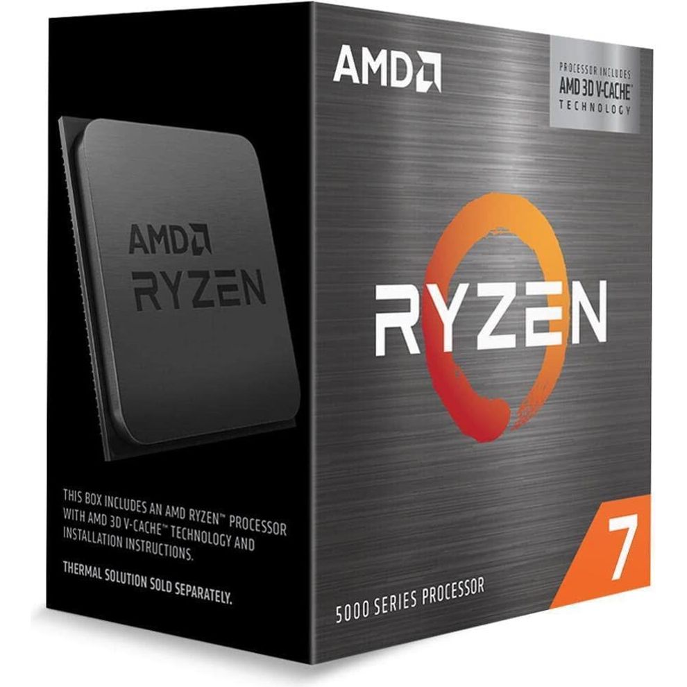 AMD 5800X3D CPU Ryzen 7 - 8-core w/ 3D V-Cache - Computer Processors - Gamertech.shop