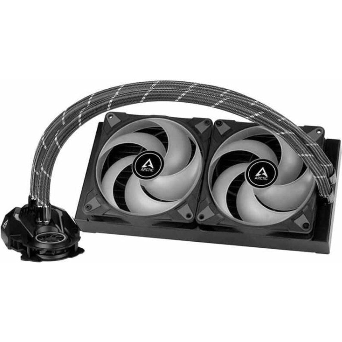 ARCTIC Liquid Freezer II 280 aRGB - BLACK - AIO CPU Liquid Cooler - Computer System Cooling Parts - Gamertech.shop