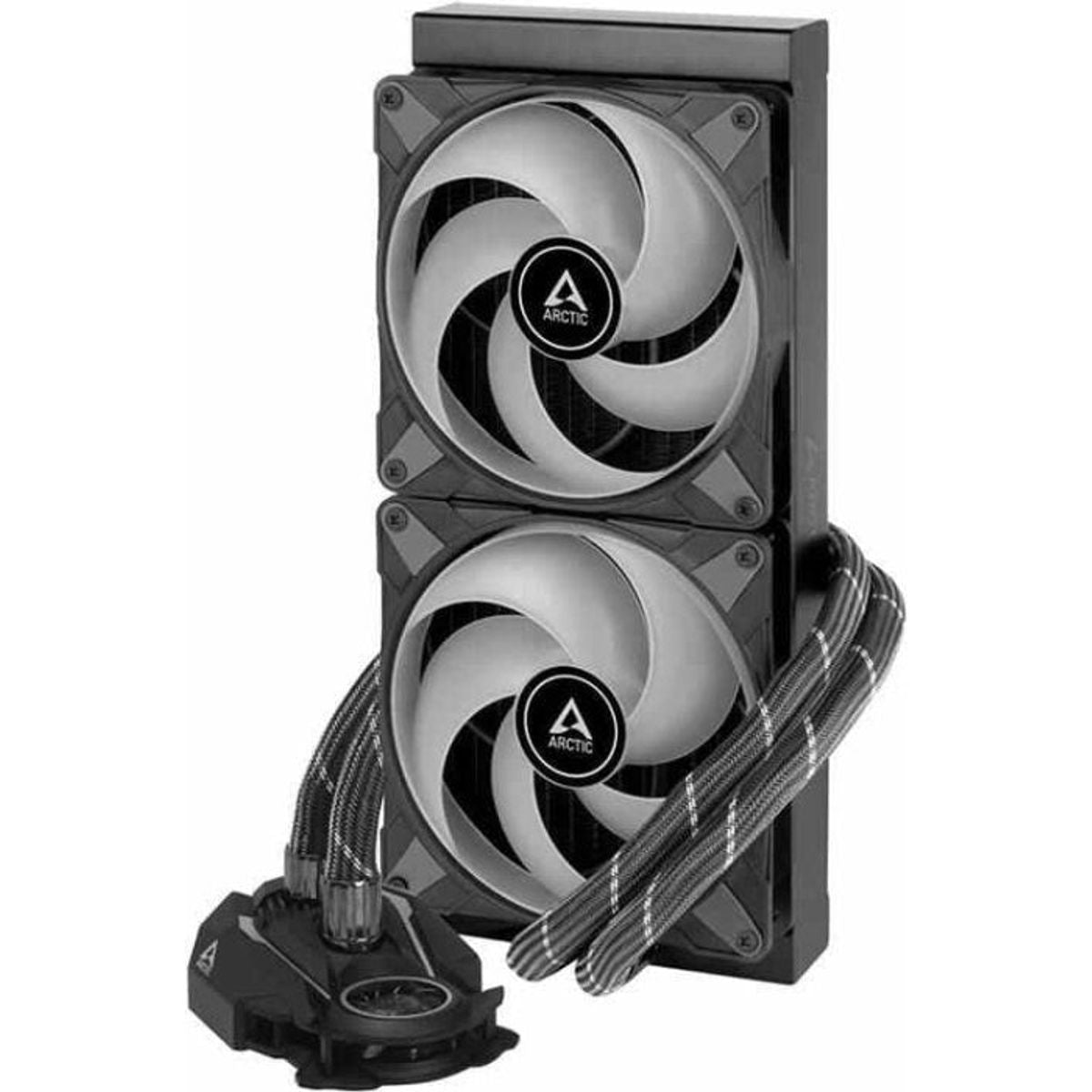 ARCTIC Liquid Freezer II 280 aRGB - BLACK - AIO CPU Liquid Cooler - Computer System Cooling Parts - Gamertech.shop