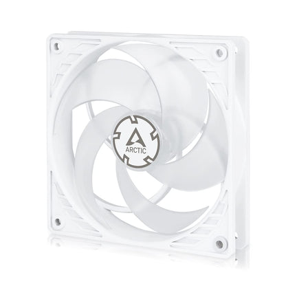 Arctic P12 PWM - WHITE / TRANSPARENT - 120mm Case Fan - Computer System Cooling Parts - Gamertech.shop