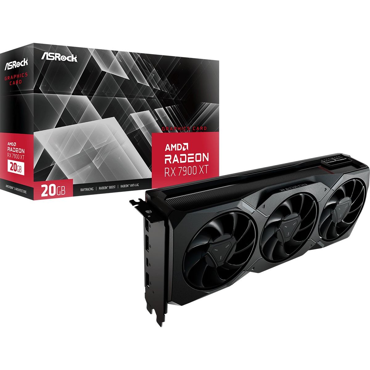 ASRock Radeon RX 7900 XT 20GB GDDR6 GPU - Video Cards & Adapters - Gamertech.shop