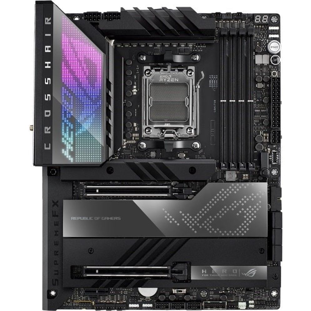 Asus ROG Crosshair X670E Hero AM5 DDR5 ATX Motherboard Gamertech