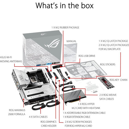 Asus ROG Maximus Z690 Formula LGA 1700 ATX Motherboard - Motherboards - Gamertech.shop