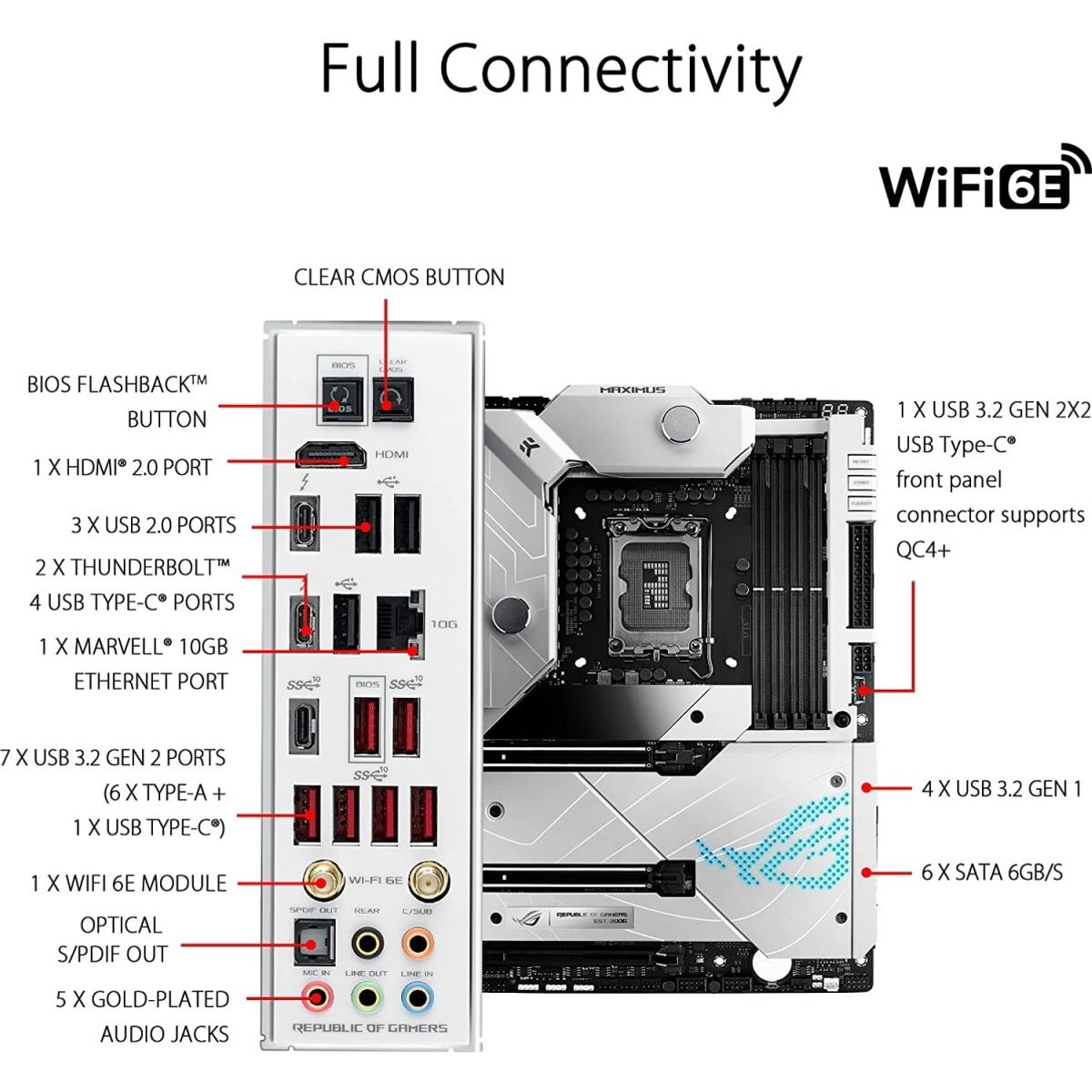 Asus ROG Maximus Z690 Formula LGA 1700 ATX Motherboard - Motherboards - Gamertech.shop