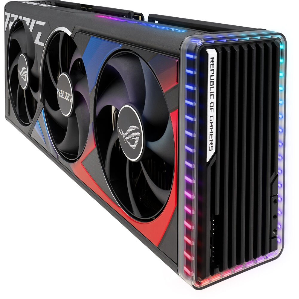 Asus ROG Strix GeForce RTX 4090 24GB GDDR6X OC GPU - Video Cards & Adapters - Gamertech.shop