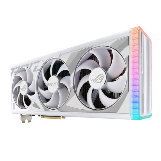 Asus ROG Strix GeForce RTX 4090 WHITE 16GB GDDR6X OC GPU - Video Cards & Adapters - Gamertech.shop