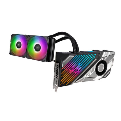 Asus ROG Strix LC GeForce RTX 4090 OC Liquid Cooled GPU - Video Cards & Adapters - Gamertech.shop