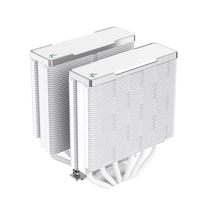 DeepCool AK620 WHITE - Dual-Tower CPU Air Cooler - 120mm - Computer System Cooling Parts - Gamertech.shop