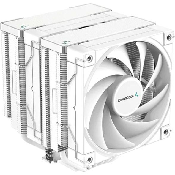 DeepCool AK620 WHITE - Dual-Tower CPU Air Cooler - 120mm - Computer System Cooling Parts - Gamertech.shop