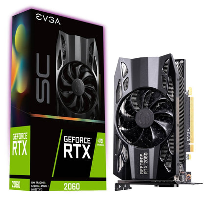 EVGA GeForce RTX 2060 SC Gaming 6GB GDDR6 GPU - Video Cards & Adapters - Gamertech.shop