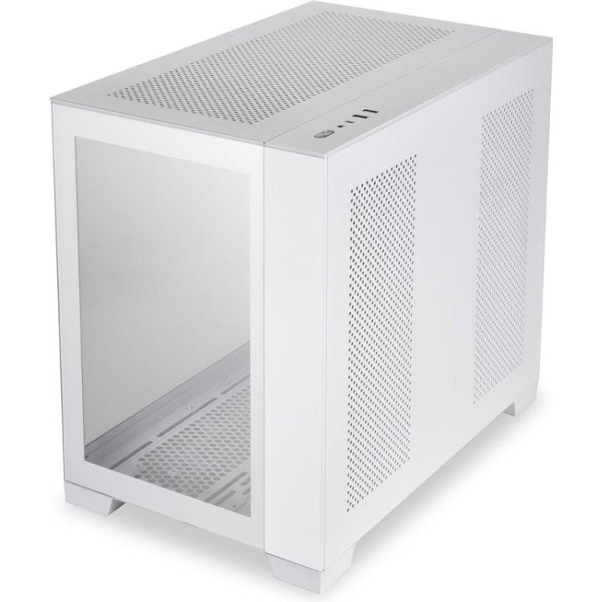 Lian Li 011 Dynamic Mini Case - SNOW WHITE - o11D MINI-S - Desktop Computer & Server Cases - Gamertech.shop