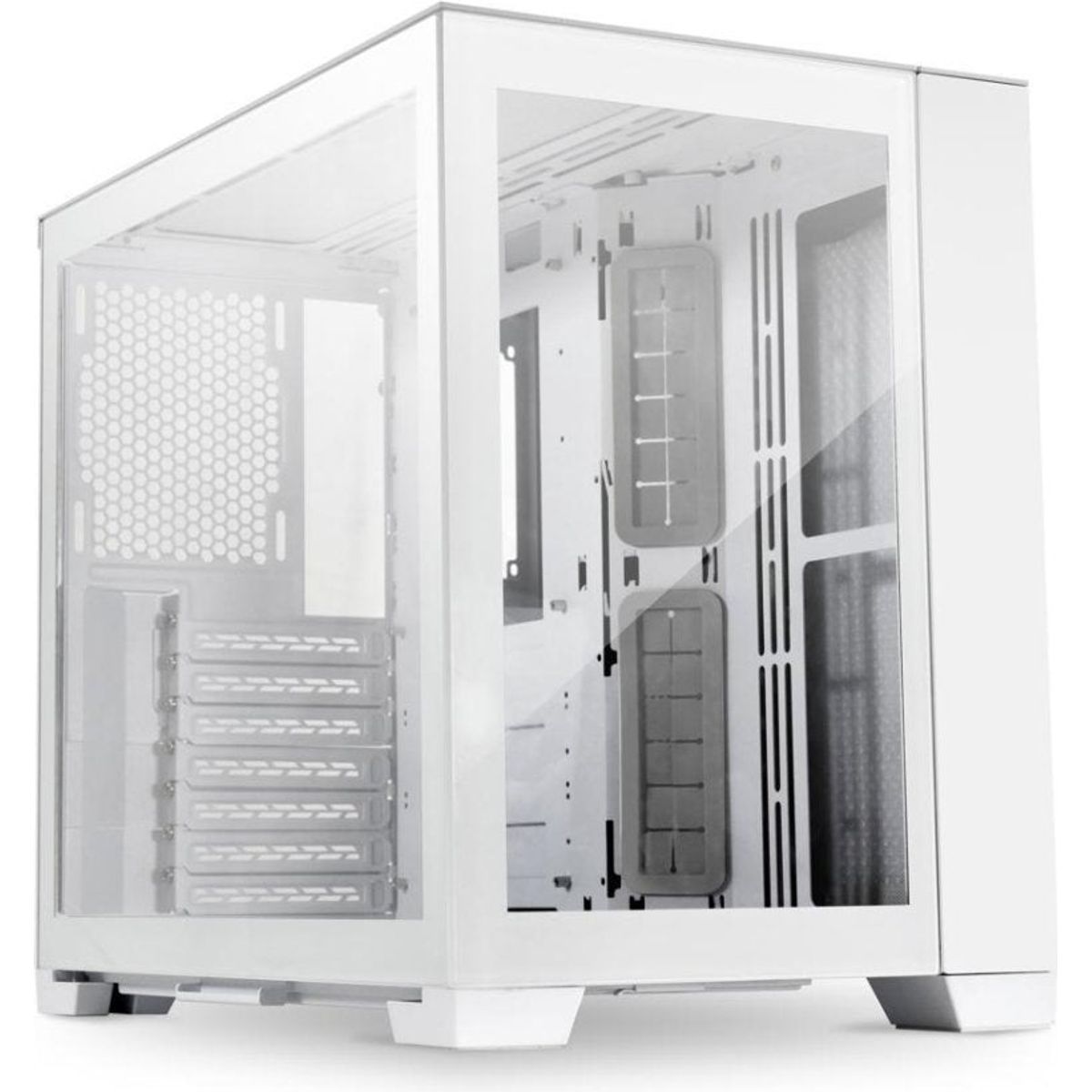 Lian Li 011 Dynamic Mini Case - SNOW WHITE - o11D MINI-S - Desktop Computer & Server Cases - Gamertech.shop