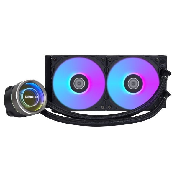 Lian Li Galahad II Trinity 240 - BLACK - aRGB AIO Liquid Cooler - Computer System Cooling Parts - Gamertech.shop