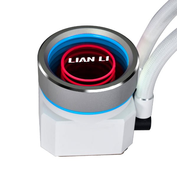 Lian Li Galahad II Trinity 360 - WHITE Performance Edition - aRGB AIO Liquid Cooler - Gamertech.shop