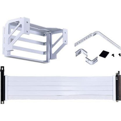 Lian Li o11 Dynamic EVO Upright GPU Kit - WHITE - PCIe 4.0 - o11DE-2W - Computer Accessories - Gamertech.shop