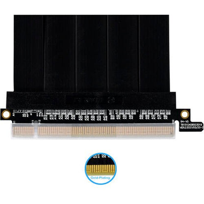 Lian Li PCIe 4.0 Riser Cable 600mm - BLACK (PW-PCI-4-60X) - Computer Accessories - Gamertech.shop