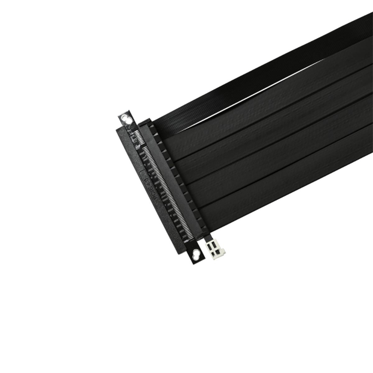 Lian-Li PCIe 4.0 X16 240mm Riser Card Cable - BLACK (PW-PCI-4-24X) - Computer Accessories - Gamertech.shop