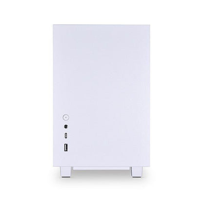Lian Li Q58 Mini Tower - White - Q58W4 - PCIe 4.0 Riser - Desktop Computer & Server Cases - Gamertech.shop