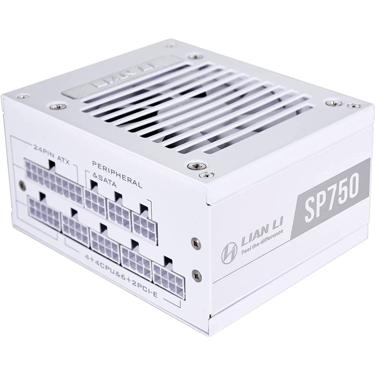 Lian Li SP750 WHITE - SFX PSU 750w Gold - SFF PC Power Supply - Computer Power Supplies - Gamertech.shop